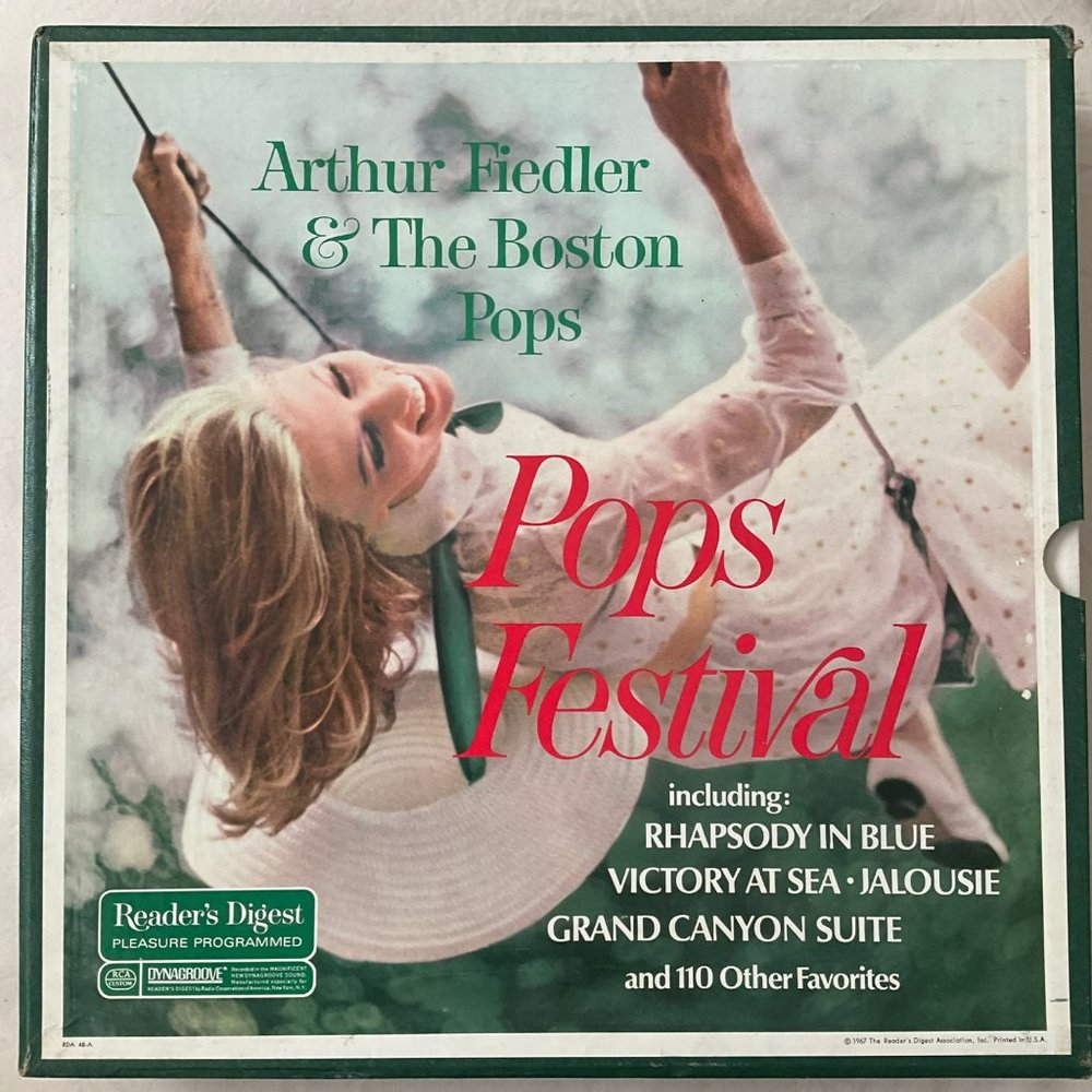 Arthur Fiedler & The Boston Pops: Pops Festival Vintage Vinyl Record